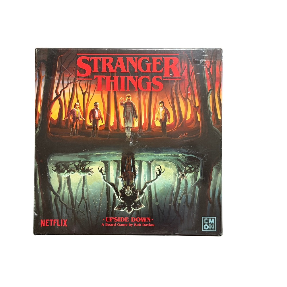 CMON Stranger Things Upside Down Board Game Unisex OS New Sealed STG001 Puncture